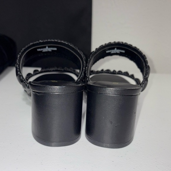 NWOT Old Navy Faux-Leather Strappy Block-Heel Mule Sandals Size: 9 - Picture 8 of 10